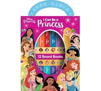 Disney Princess - I Can Be Princess My First Library Board Book Block 12-Book Set - PI Kids: I Can Be a Princess - Anglicized Version!