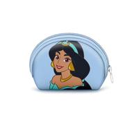 Disney Princess Jasmine-Casual Oval Coin Purse, Turquoise, 12 x 9 cm