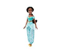 Disney Princess Dolls, New for 2023, Jasmine Posable Fashion Doll with Sparkling Clothing and Accessories, Disney Movie Toys, HLW12 (Packaging may vary)