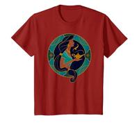 Disney Princess Jasmine Modern Art Deco Style T-Shirt