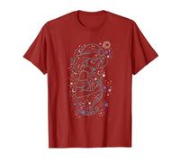 Disney Princess Jasmine Written In The Stars T-Shirt, Men, Cranberry Red, Medium