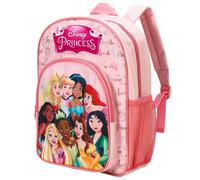 Disney Princess Kids Premium Backpack Rucksack Travel Bag, Multicolour