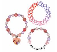 Disney Princess Kids Stretchy Beaded Bracelet Set
