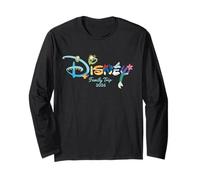Disney Princess Letters Logo Family Trip Matching 2026 Long Sleeve T-Shirt