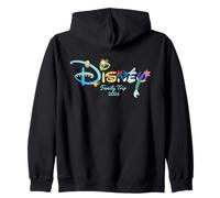 Disney Princess Letters Logo Family Trip Matching 2026 Zip Hoodie