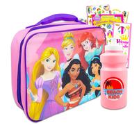 Disney Princess Lunch Bag Set For Girls Kids - Bundle with Princess S