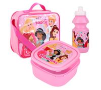 Disney Princess Magical Lunch Bag Insulated 3 Piece Set Girls Pink