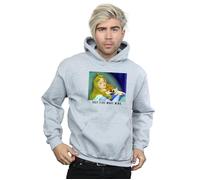 Disney Princess Men's Sleeping Beauty Five More Minutes Hoodie in Grey | Size: Medium Disney Princess Grey M