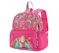 Disney Princess Minnie Marvel Spiderman Toddler Backpack for Girls | Cute Kindergarten Elementary Kids School Bookbag, Rapunzel's Fearless Rainbow, M, Character