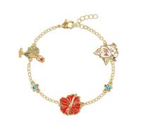 Disney Princess Moana Charm Orange Bracelet BF00840YRQL-7.PH - Base Metal