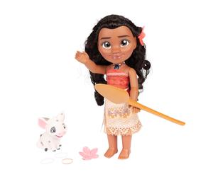 Disney Princess Moana Doll My Singing Friend Moana & Pua - Moana Sings How Far I'll Go and Talks! Medium