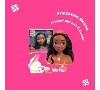 Disney Princess Moana Styling Head With Accessories Hair Doll