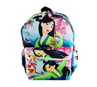 Disney Princess Mulan Deluxe Oversize Print Large 16" Backpack with Laptop Compartment - A19733