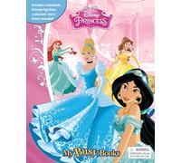 Disney Princess My Busy Books - Storybook, 9 figurines, 1 charm bracelet, playmat