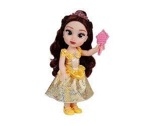 Disney Princess My Friend Belle Doll 35cm | Officially Licensed by Jakks Pacific, Detailed Shimmery Doll Dress Up, Ideal Gift For Girls