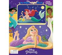 Disney Princess My Night Light Book - Bedtime book for babies, 14-page storybook, 1 bedside night-light