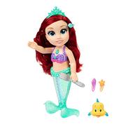 Disney Princess My Singing Friend Ariel Feature Doll, 14” / 35 cm Tall Doll Sings and Says Over 10 Story-Inspired Phrases, Accessories Included For Added Play, Perfect For Girls Aged 3+