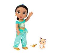 Disney Princess My Singing Friend Jasmine Feature Doll, 14” / 35 cm Tall Doll Sings and Says Over 10 Story-Inspired Phrases, Accessories Included For Added Play, Perfect For Girls Aged 3+