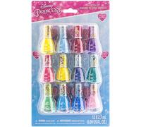 Disney Princess Nail Polish Set, 12-Piece Peel-Off with Toe Spacers,Ages 3+