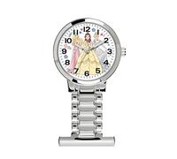 Disney Princess Nurses Silver Metal Fob Watch PN3000ARG