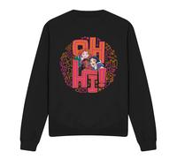 Disney Princess Oh Hi Merida, Moana & Snow White Sweatshirt Black | Size: Large Disney Princess Black L