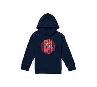 Disney Princess Oh Hi Merida, Moana & Snow White Youth Kids Pull-Over Hoodie, Navy | Size: 9-11 Years Disney Navy 9-11 Years