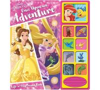 Disney Princess - Once Upon an Adventure - Lift-a-Flap Sound Book - PI Kids (Play-A-Sound)