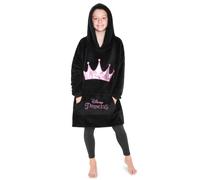 Disney Princess Oversize Poncho in Black Disney Black One Size