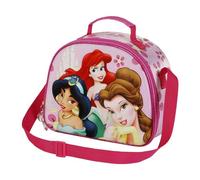 Disney Princess Palace-3D Lunch Bag, Pink, 25.5 x 20 cm