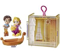 Disney Princess Perfect Pairs Rapunzel, Fun Tangled Unboxing Toy with 2 Dolls, Display Case and Boat Stand, for Kids 3 Years and Up