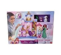 Barbie Mermaid Doll with 7-Inch-Long Pink Fantasy Hair and Colorful Accessories for Styling Play like Headband and Barrettes, HRR00