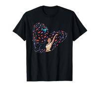 Disney Princess Pocahontas and Flit Heart T-Shirt