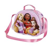 Disney Princess Power-3D Lunch Bag, Lilac, 25.5 x 20 cm