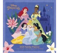 Disney Princess Princess Stories 2025 Family Planner Calendar - New - M245z