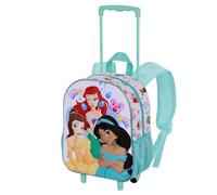 Karactermania Disney Princess Rainbows 3d Wheeled Backpack