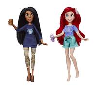 Disney Princess Ralph Breaks The Internet Movie Dolls, Ariel and Pocahontas Dolls with Comfy Clothes and Accessories