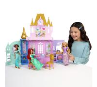Disney Princess Rapunzel Doll and Close & Carry Castle Playset