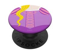 Disney Princess Rapunzel Dress Close Up PopSockets Swappable PopGrip