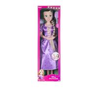 Disney Princess Rapunzel Playdate 32" / 81cm Doll, Official Disney by Jakks Pacific, My Size Articulated Doll, Includes Princess Brush, Brush Her Long Golden Hair, For 3+