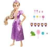 Disney Princess Rapunzel Playdate 32" / 81cm Doll, Official Disney by Jakks Pacific, My Size Articulated Doll, Includes Shareable Hair Accessories, Hairbrush and Princess Flower Crown, For 3+