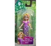 Disney Princess Rapunzel Posable Small Doll in Shiny Outfit with Removable Skirt, Inspired by Movie