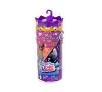 Mattel Disney Princess Small Doll Royal Color Reveal with 6 Surprises Including Scented Ring and 4 Accessories (Dolls May Vary), Garden Party Series, HXH16