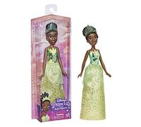 Disney Princess Royal Shimmer Tiana Doll Age 3+, Fashion Doll with Skirt and Accessories, Toy for Kids Ages 3 and Up, Multicolor