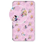 Disney Princess Single Fitted Cotton Bed Sheet