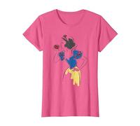 Disney Princess Snow White Apple Glitter T-Shirt, Women, Pink Heather, X-Small