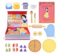 Disney Princess Snow White Baking Set Wooden, Pretend Play With Book Box