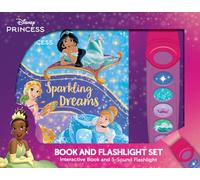 Disney Princess: Sparkling Dreams Book and 5-Sound Flashlight Set