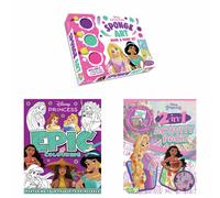 Disney Princess Sponge Art Book and Paint Set
