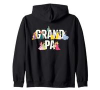 Disney Princess Squad Grandpa Family Trip Vacation Reunion Zip Hoodie