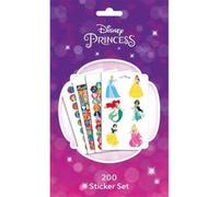 Disney Princess Sticker Set for Kids - 200+ Colorful Stickers for Scrapbooking, Arts & Crafts, Party Favors & Creative Fun